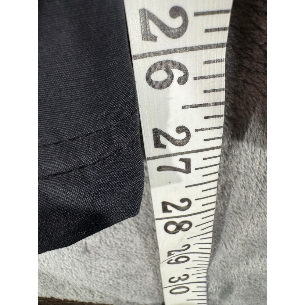 Carhartt Women Cascade Rain Pants S 4/6 Black Full Side Zip Waterproof 100064 - Picture 4 of 9